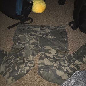 Size 30 waist Forever 21 camo jeans